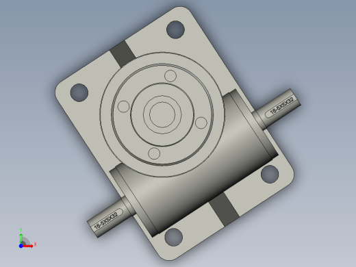 丝杆升降机swl25T-II-A-I-HZ_stp前视缩略图