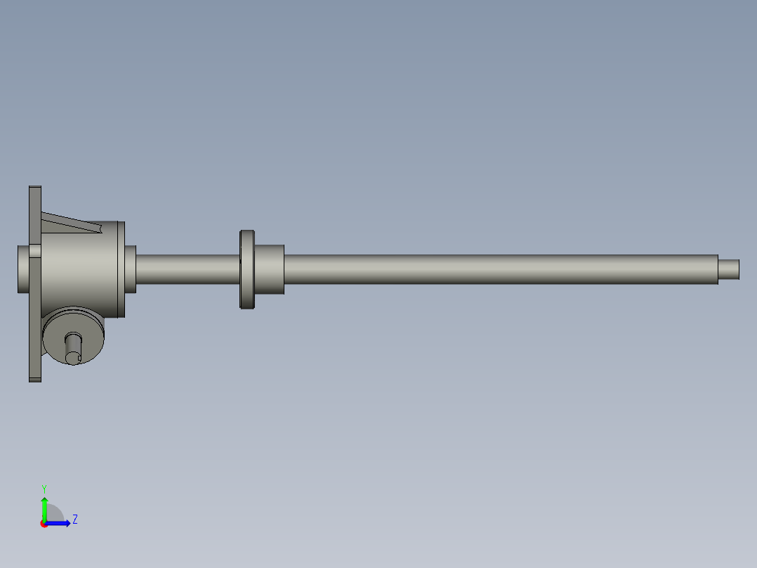 丝杆升降机swl25T-II-A-I-HZ_stp左视图