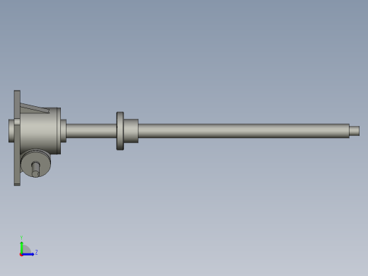 丝杆升降机swl25T-II-A-I-HZ_stp左视缩略图