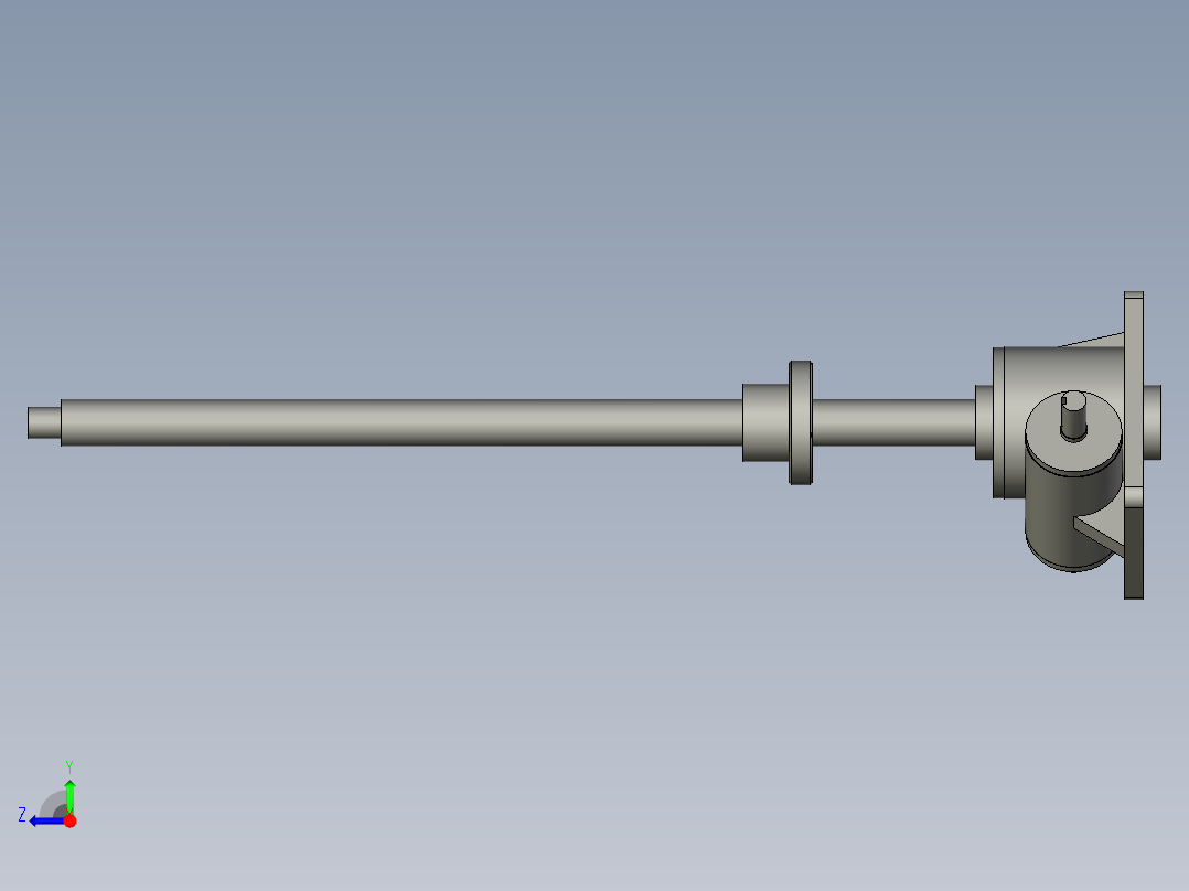 丝杆升降机swl25T-II-A-I-HZ_stp右视图