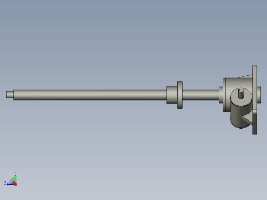丝杆升降机swl25T-II-A-I-HZ_stp右视缩略图