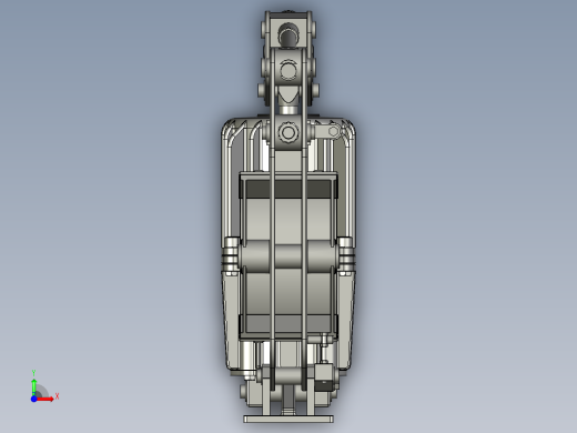 YWZB系列电力液压鼓式制动器YWZB-30050-A-RLHR前视缩略图