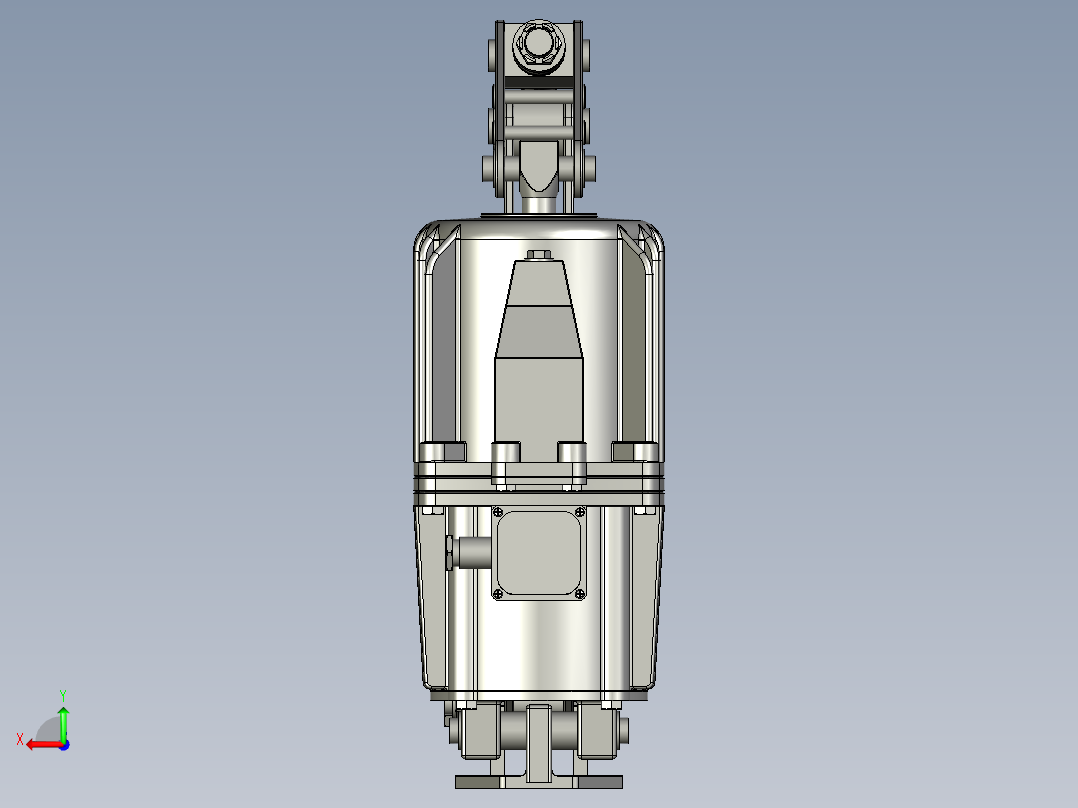 YWZB系列电力液压鼓式制动器YWZB-30050-A-RLHR后视图