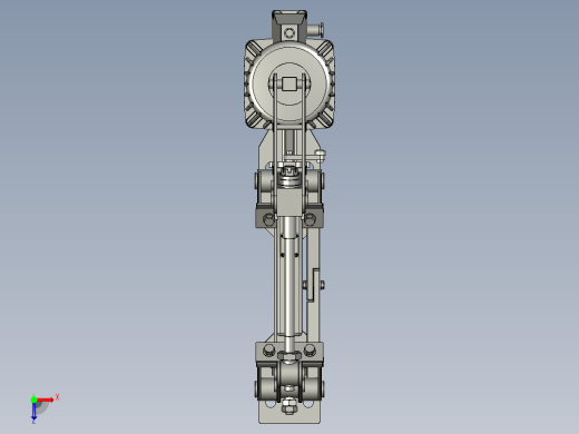 YWZB系列电力液压鼓式制动器YWZB-30050-A-RLHR俯视缩略图