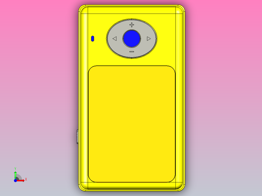 MP4随声听经典款前视图