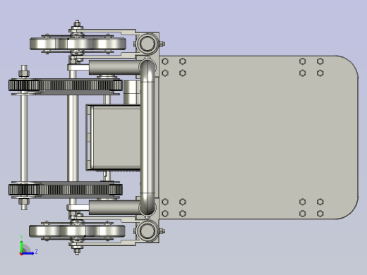 桶装水爬楼车静音可折叠上楼神器左视缩略图