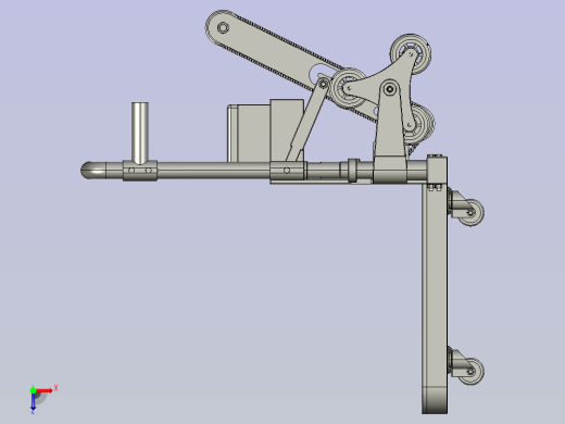 桶装水爬楼车静音可折叠上楼神器俯视缩略图