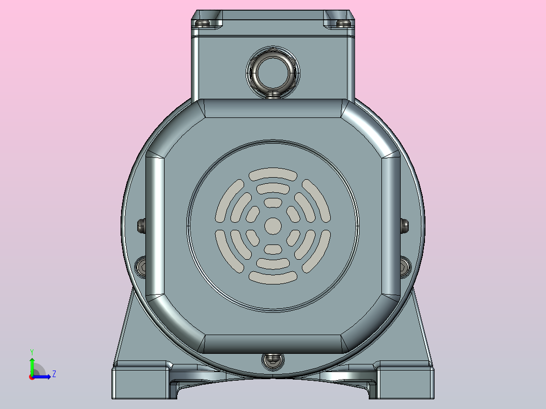 标准电机s250h03-U左视图