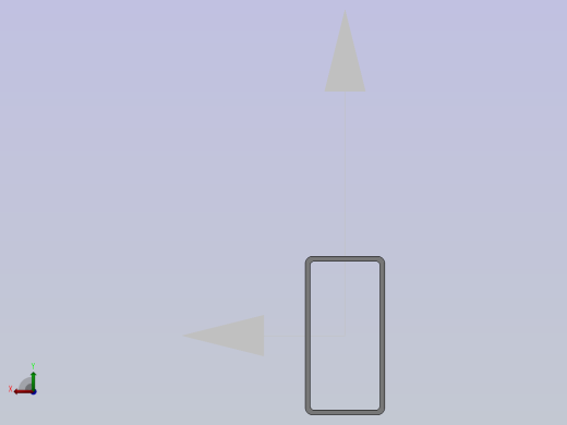 方通40×20×1．2x425(普通钢)后视缩略图