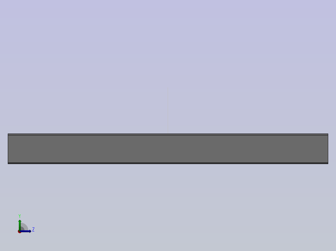 方通40×20×1．2x425(普通钢)左视图