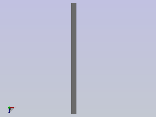 方通40×20×1．2x425(普通钢)俯视缩略图