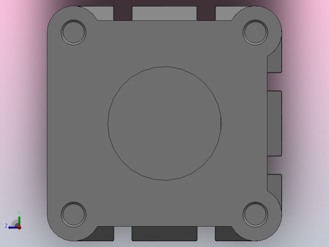 标准气缸SE80x40(000)+()右视图