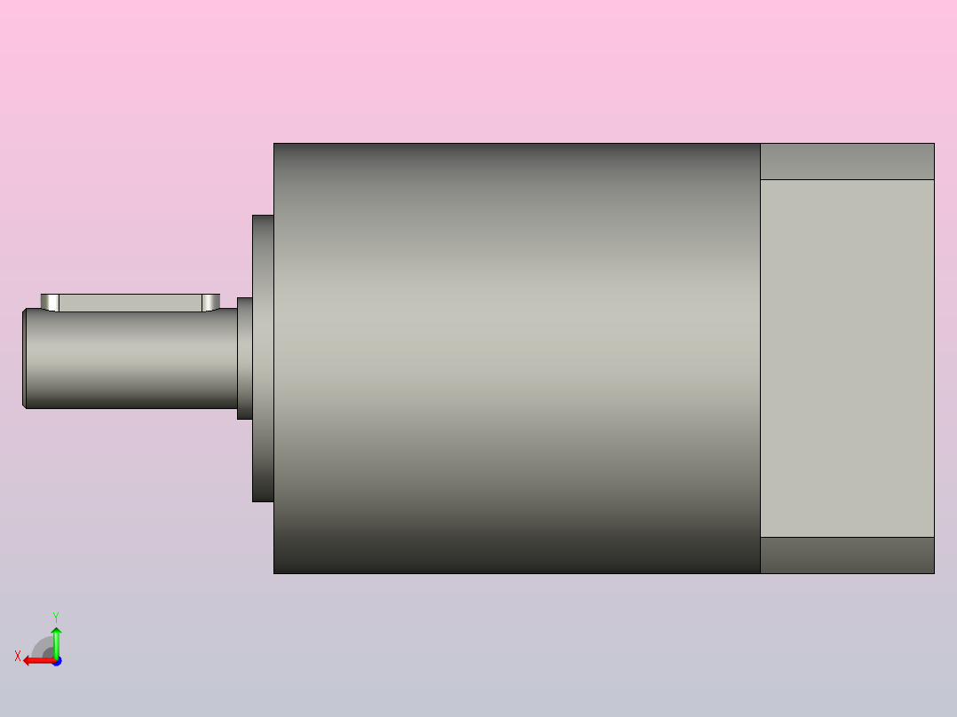 间隙减速器gearbox_gbx060008k_gbk_060_055_0_f后视图