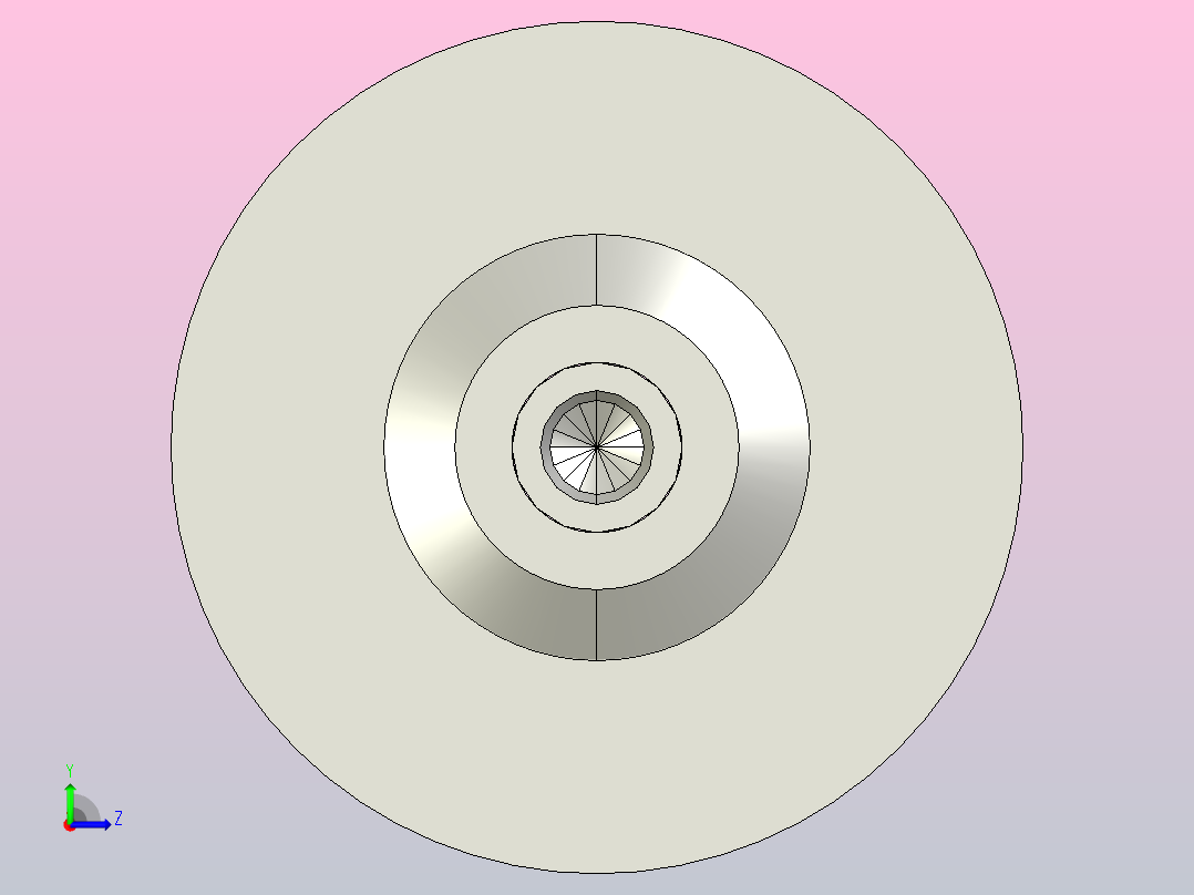 FO2-D60X2.0T-AGL457-RL450-C1塑料双槽O带输送滚筒左视图