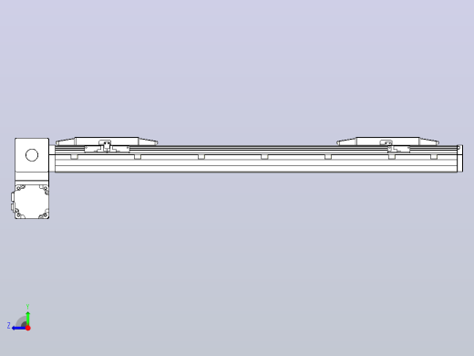 皮带直线轴双滑块型TPA-GCBS-150-P80-L200-LP-M75-N3右视缩略图
