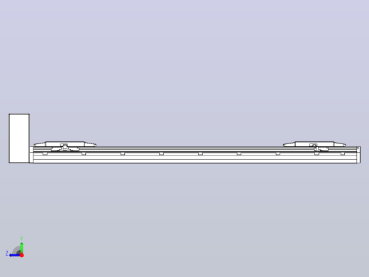 皮带直线轴双滑块型TPA-GCBS-150-P80-L350-RU-M75-N3右视缩略图