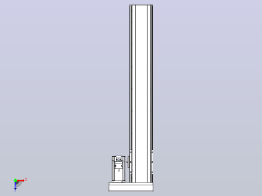 日规模组半封闭丝杆TPA-HNR-105D-1610C-L600-ML-Y-P40-N3俯视缩略图