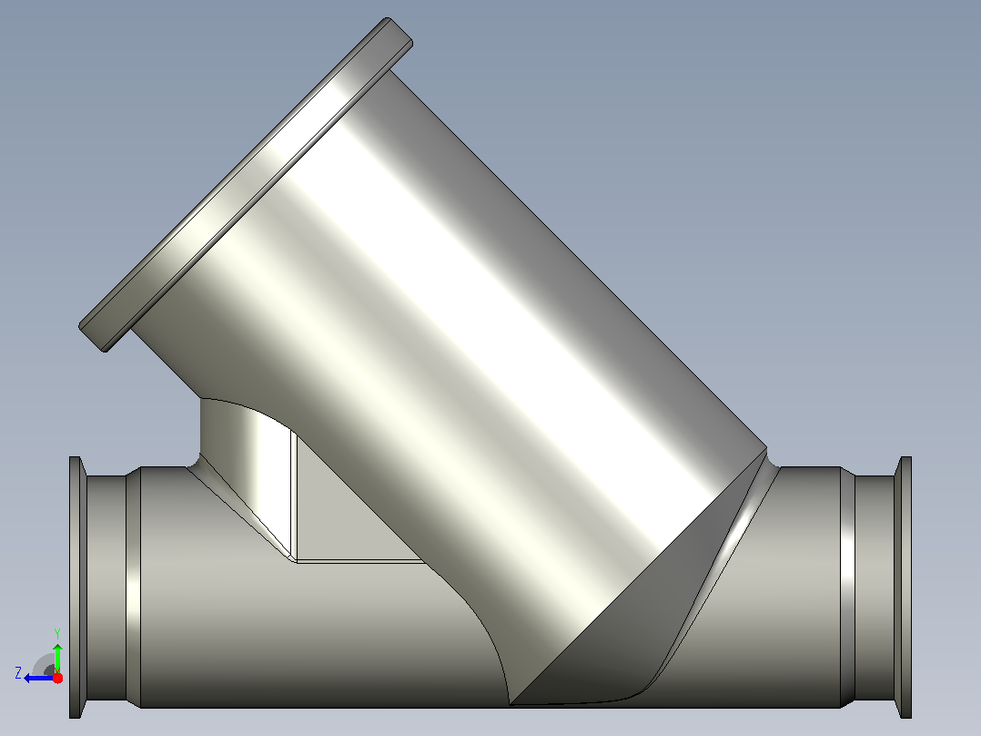 IGX09Y型卡式过滤器[IGX09-3s]右视图