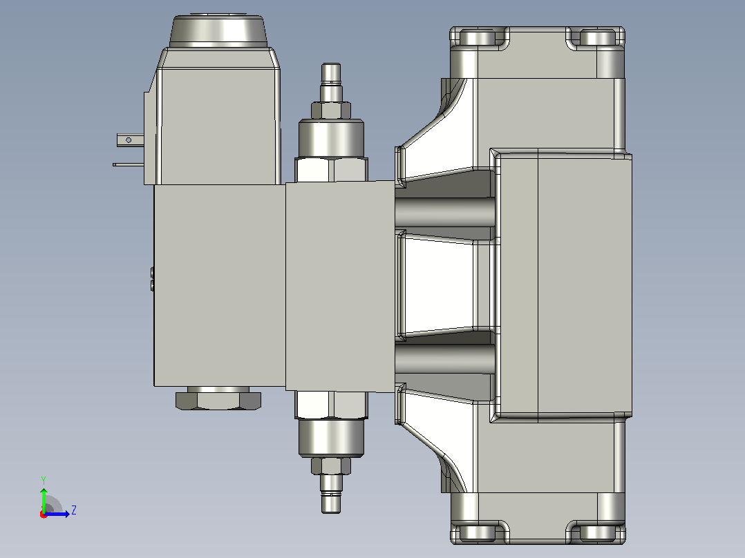 伊顿液压元件DG5V-5-A-2-M-U-10-AC-ROCK左视图