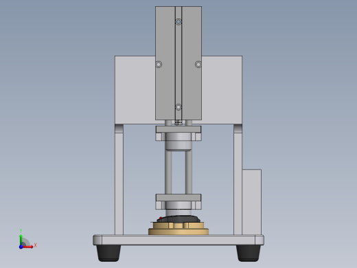 手表贴泡棉治具sw16可编辑前视缩略图