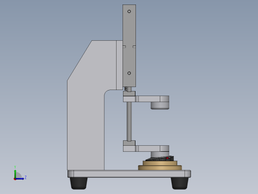 手表贴泡棉治具sw16可编辑左视缩略图