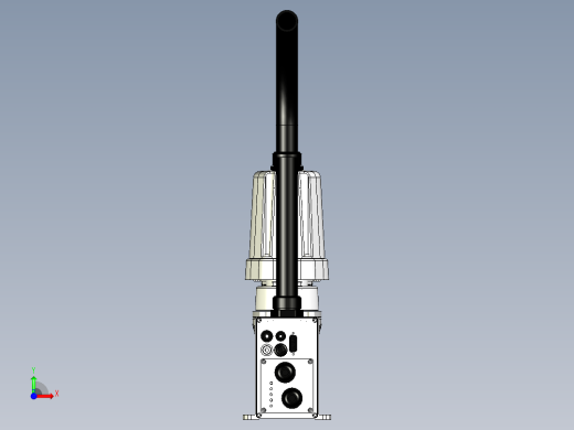 LS-Series SCARA Robot机械臂模型3D图纸 x_t格式前视缩略图