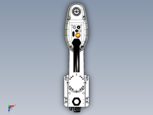 LS-Series SCARA Robot机械臂模型3D图纸 x_t格式俯视缩略图