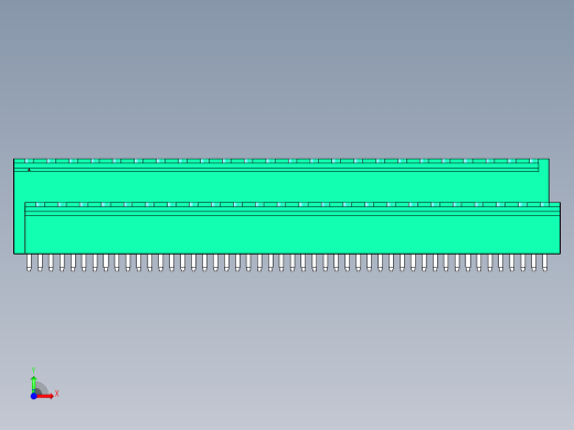 DEGSON 2EDG 系列 5.08mm 可插拔接线端子组-2EDGVTC-5.08-48P-14-00AH前视缩略图