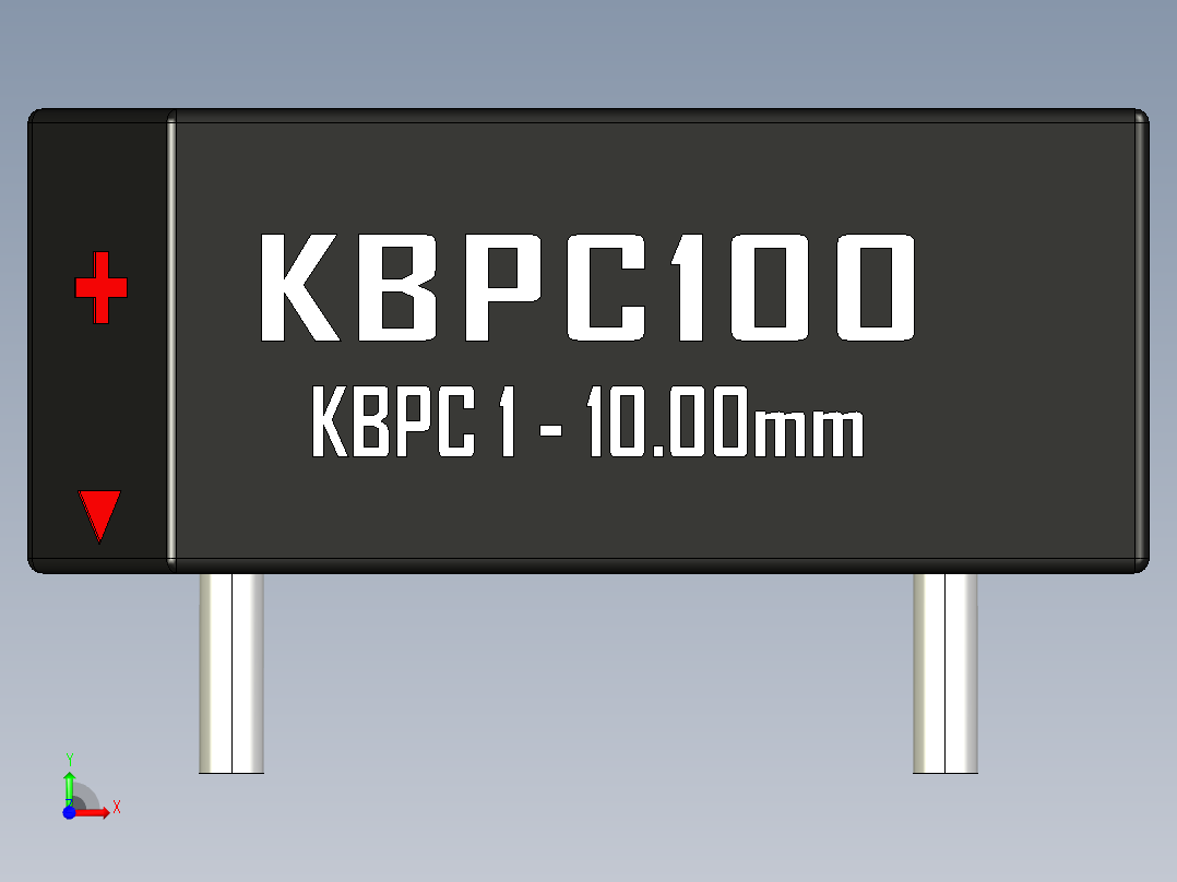 桥式整流器-KBPC 1_Min_Size前视图