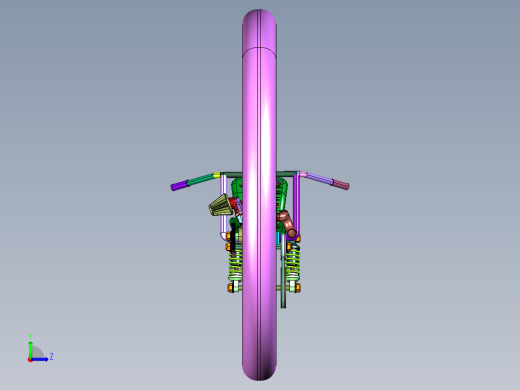 智能单轮平衡摩托左视缩略图