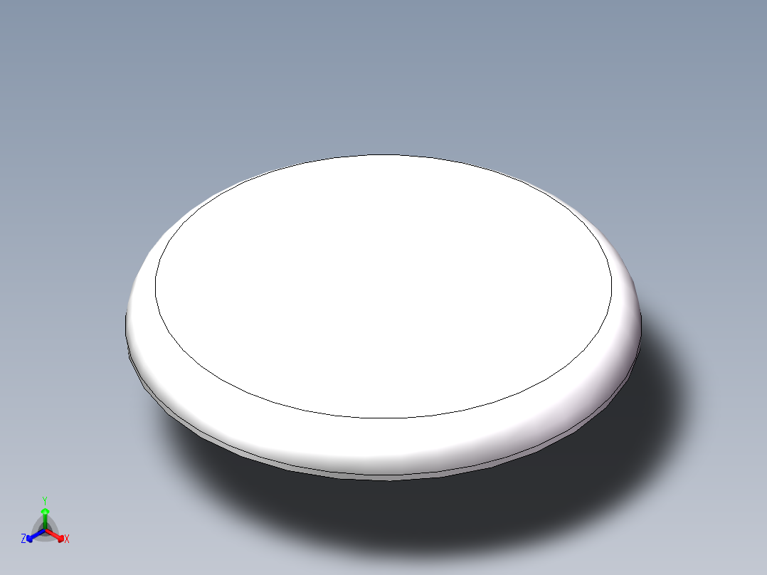 THA碟形封头DN1700正等轴测图