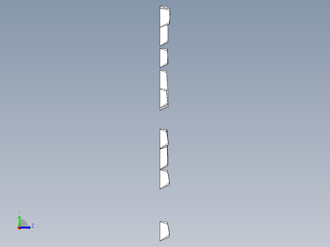 Cherry机械键盘左视图