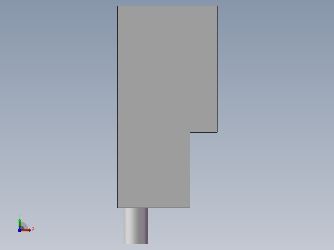接近开关NPNPL-08N （感应距离5mm）前视图