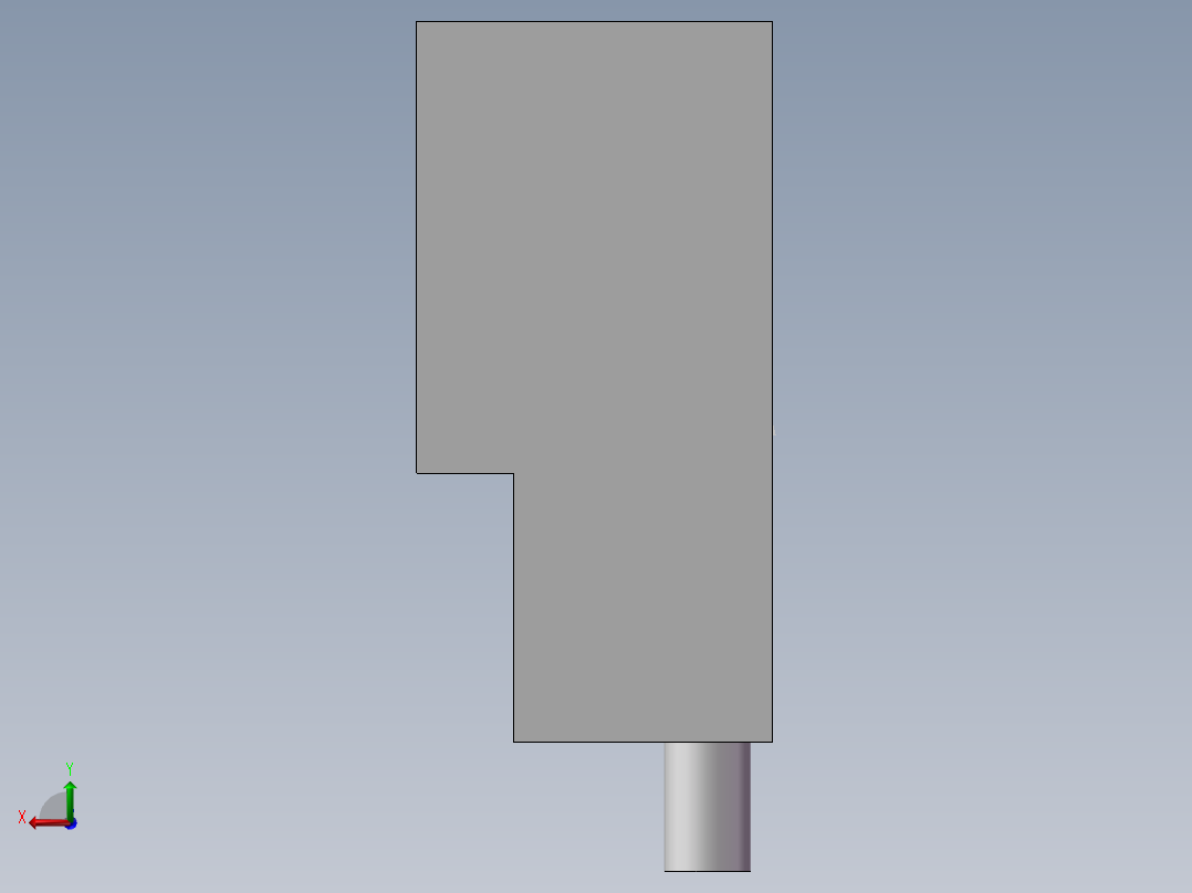 接近开关NPNPL-08N （感应距离5mm）后视图