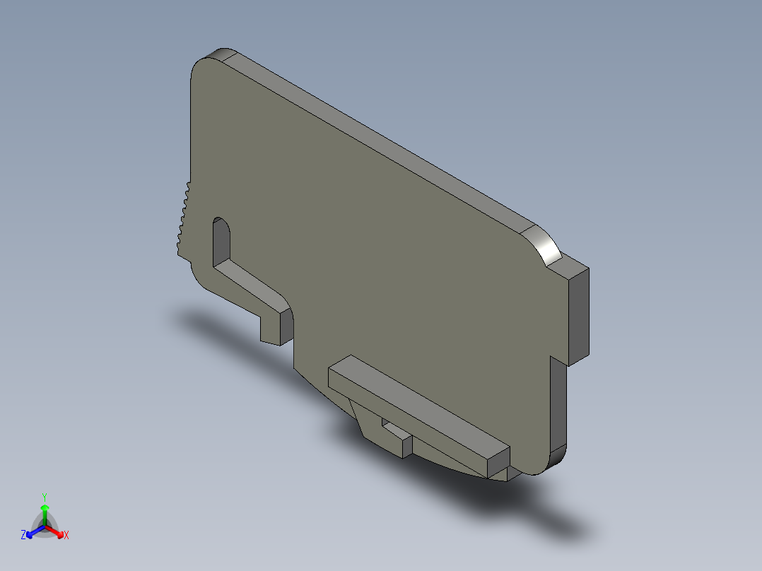 施耐德接线端子3D模型