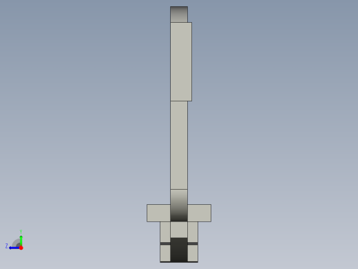 施耐德接线端子3D模型右视缩略图
