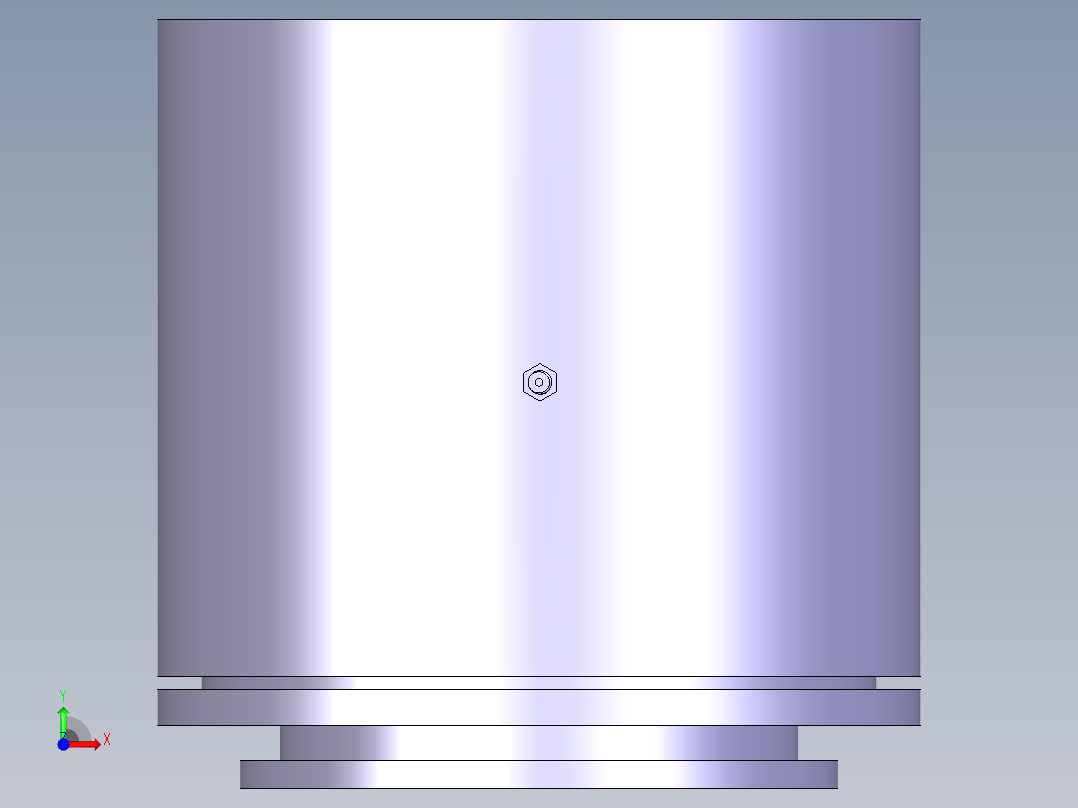 [PVC_EPDM] 测验终端接头Test Termination Fitting前视图