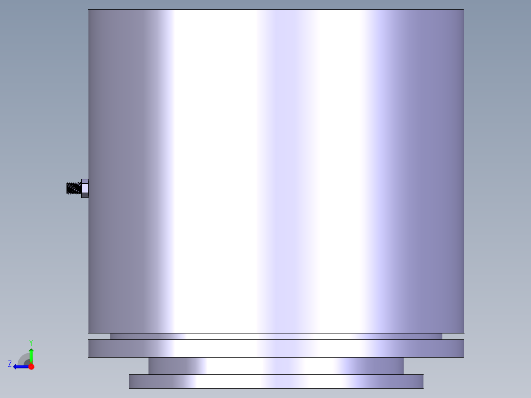 [PVC_EPDM] 测验终端接头Test Termination Fitting右视图
