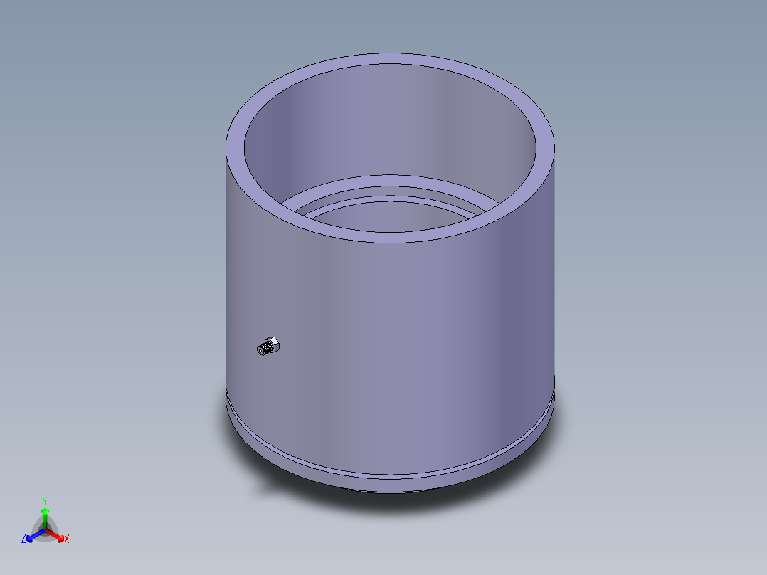 [PVC_EPDM] 测验终端接头Test Termination Fitting正等轴测图