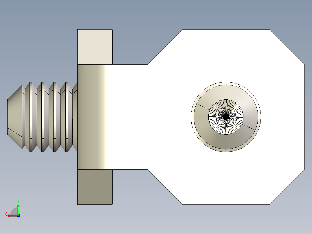 型材-BR 6-6 INNER BRACKET 3842535574后视图