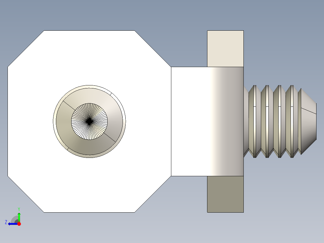 型材-BR 6-6 INNER BRACKET 3842535574右视图