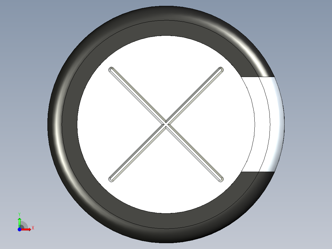 无源元件封装-CAP_RAD_D16x20_POL_BK前视图