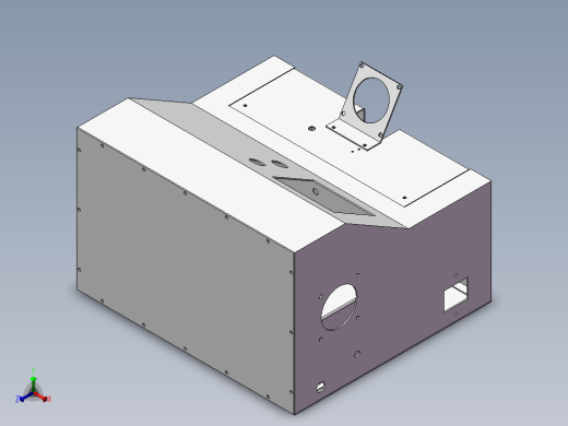 机箱正等轴测缩略图