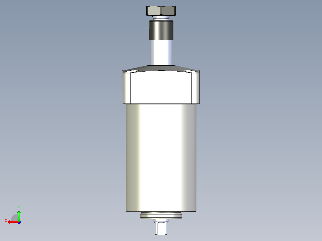 KOSMEKWHE1000-2ARD多系列多零件图纸模型后视图
