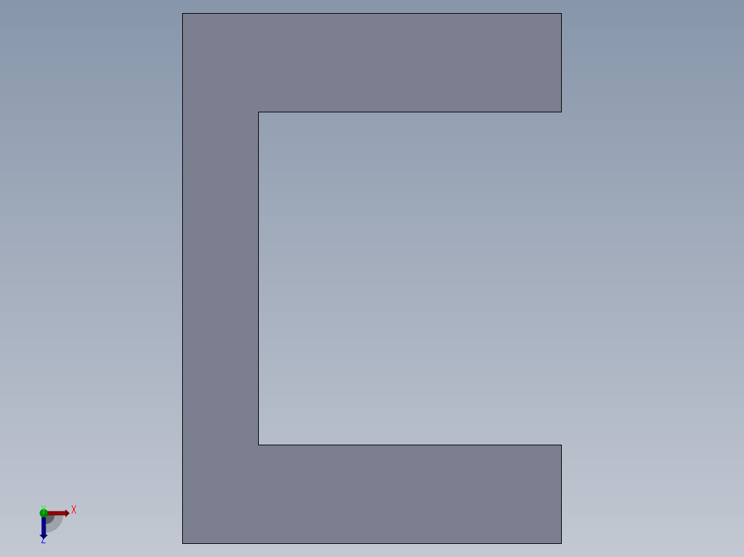 S41 轴承槽俯视图