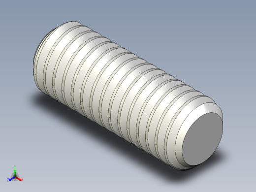 DIN 913-ISO 4026 固定螺钉-M3 L=8.STEP