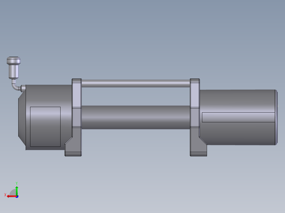 绞车 卷扬机 (29)后视图