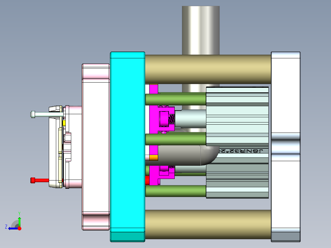 R4-笔记本CNC工装夹具三维模型CNC7-1017右视图