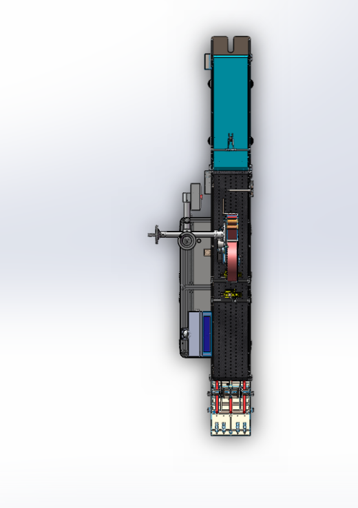 流水线式贴标设备（sw18可编辑+工程图）缩略图