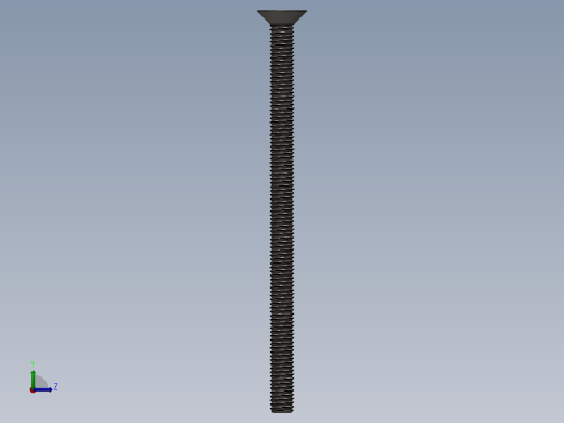 Screw_ISO_10642_M3x50_A2.SLDPRT左视缩略图